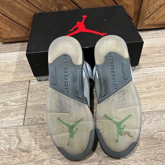 Air Jordan 5 Retro ‘Green Bean youth size 6.5 - Picture 11 of 12
